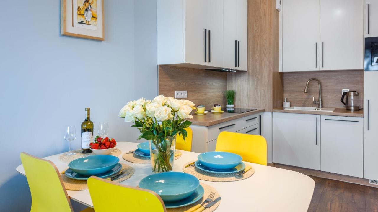 Apartament Blekitna Laguna Z Basenem - Ul Kasprowicza 20A - Holiday City Kołobrzeg Esterno foto