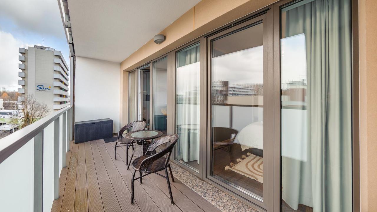 Apartament Blekitna Laguna Z Basenem - Ul Kasprowicza 20A - Holiday City Kołobrzeg Esterno foto