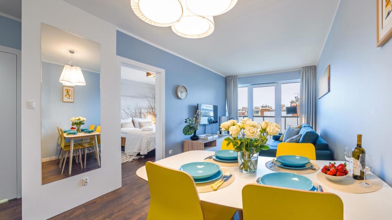 Apartament Blekitna Laguna Z Basenem - Ul Kasprowicza 20A - Holiday City Kołobrzeg Esterno foto